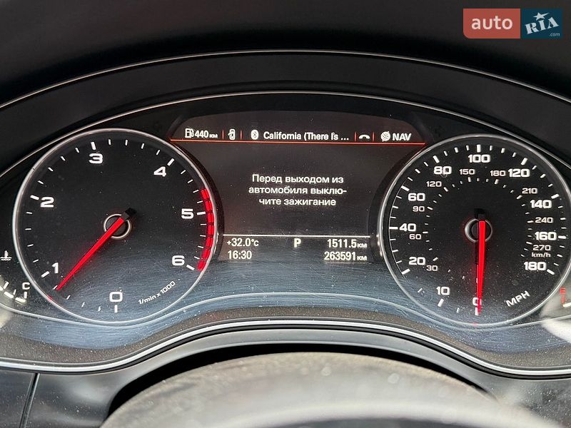 Седан Audi A6 2014 в Полтаві
