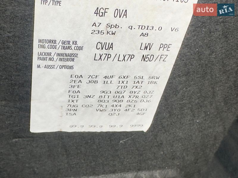 Лифтбек Audi A7 Sportback 2015 в Киеве
