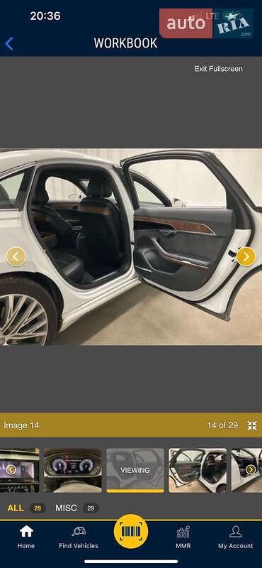 Седан Audi A8 2018 в Львове