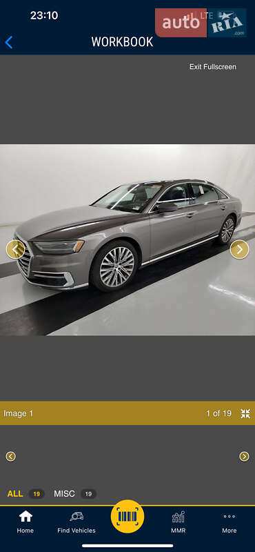 Седан Audi A8 2019 в Львове