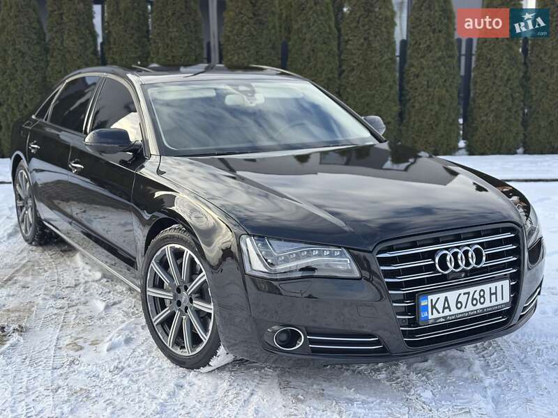 2013 Audi A8, VIN WAUZZZ4H6DN034788:plate — фото 1 (autoria)