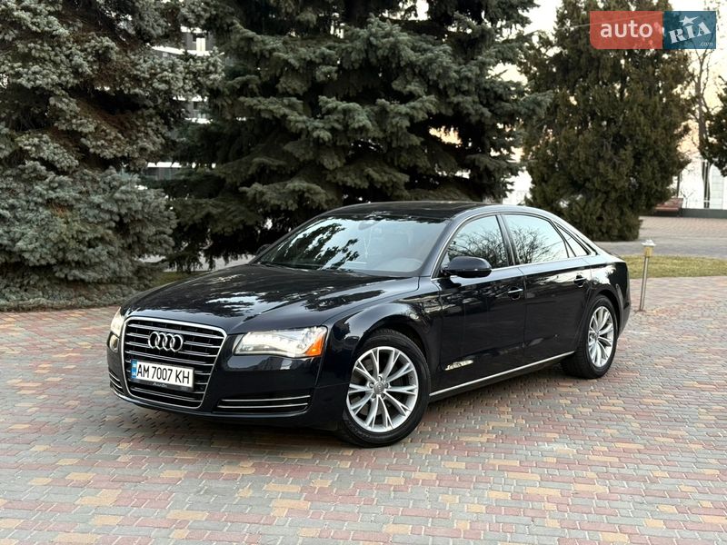 2014 Audi A8 L, VIN WAURMAFD4EN002045:plate — фото 1 (autoria)