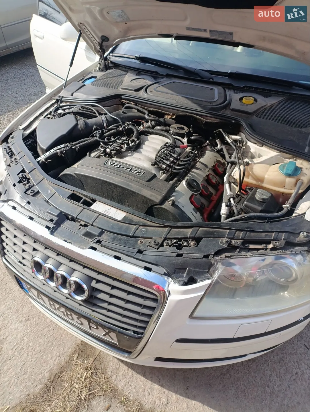 Audi A8 2006 VIN WAULL44E66N005875 фото оголошення 4 з 34