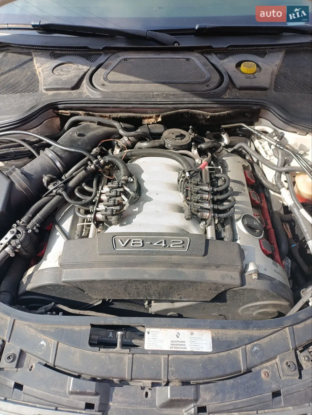 Audi A8 2006 VIN WAULL44E66N005875 фото оголошення 5 з 34