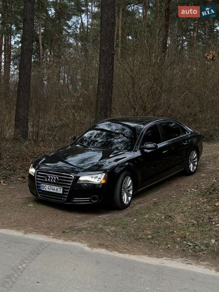 2013 Audi A8, VIN WAURMAFD4EN000733:plate — фото 1 (autoria)