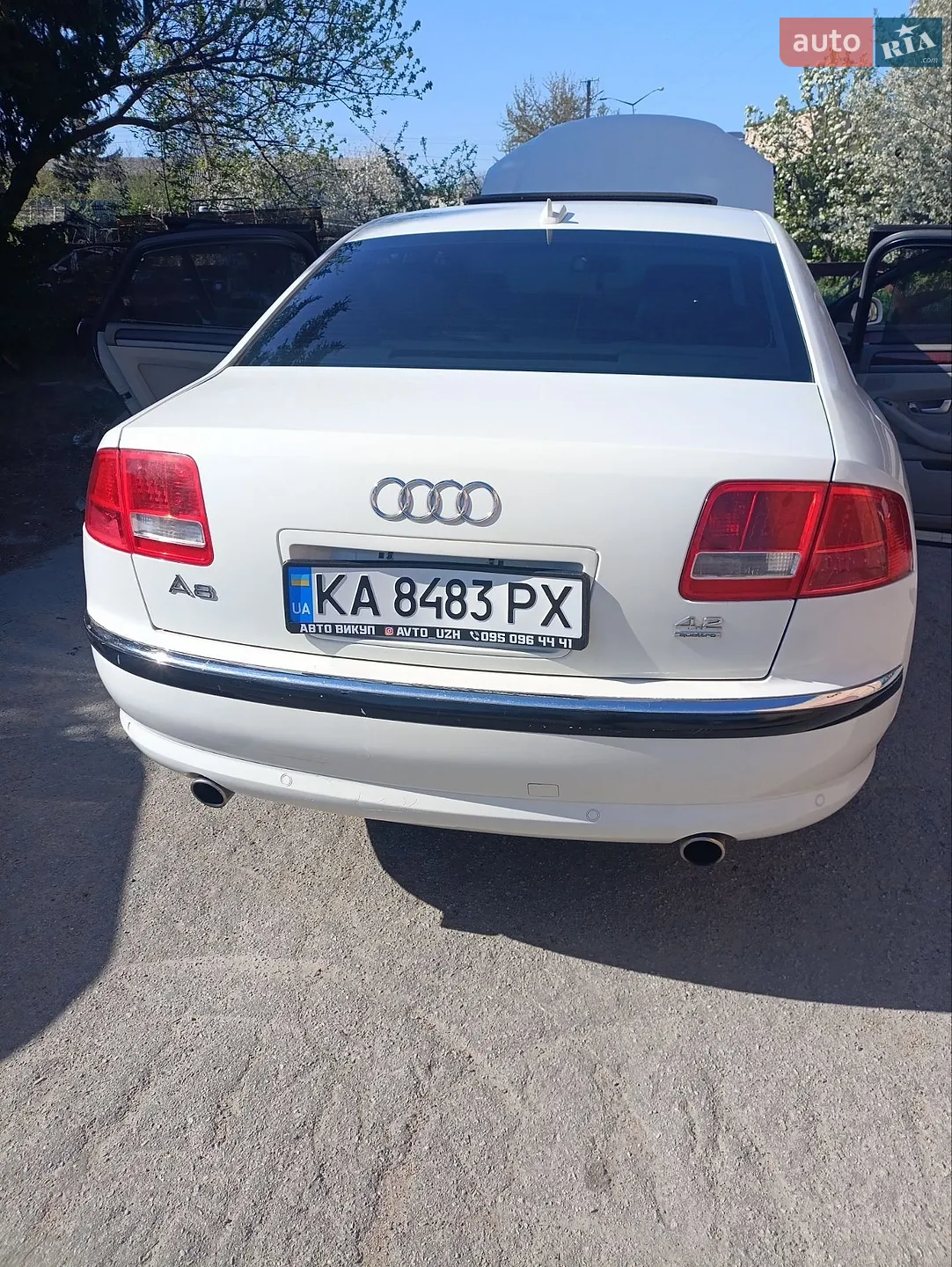 Audi A8 2006 VIN WAULL44E66N005875 фото оголошення 20 з 34