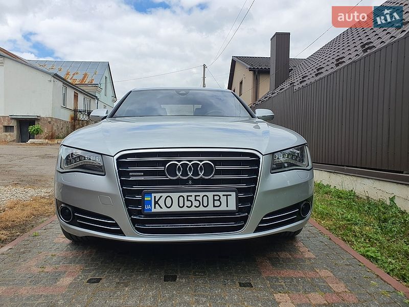 2013 Audi A8, VIN WAUZZZ4H4DN018542:plate — фото 1 (autoria)