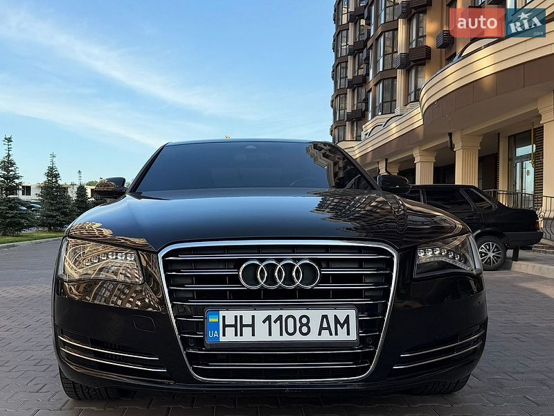 2012 Audi A8, VIN WAUZZZ4HXCN034291:plate — фото 1 (autoria)