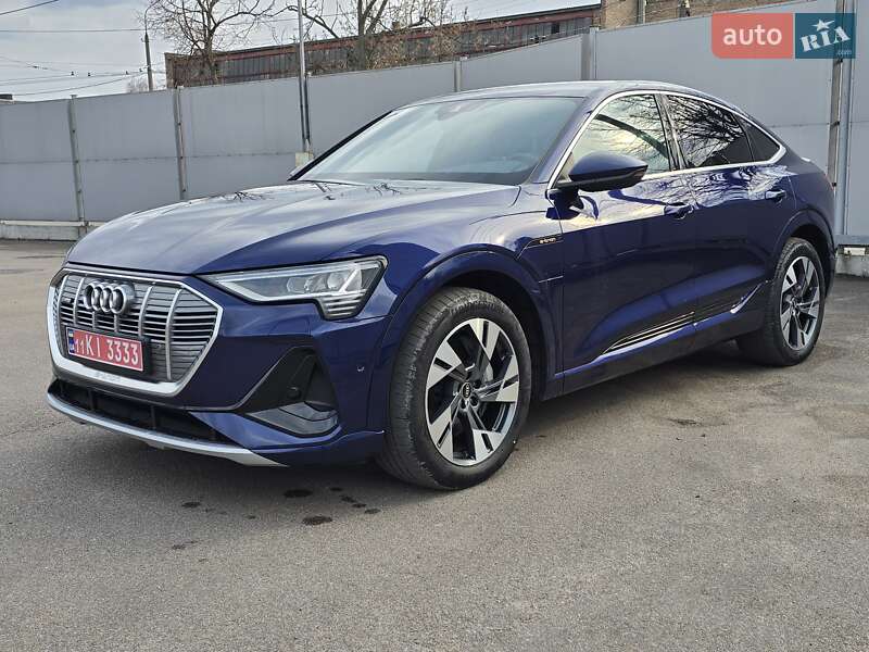 Audi e-tron S Sportback 2022
