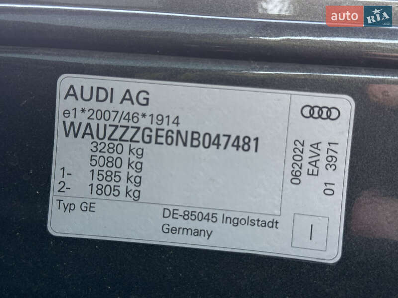 Внедорожник / Кроссовер Audi e-tron S Sportback 2022 в Луцке