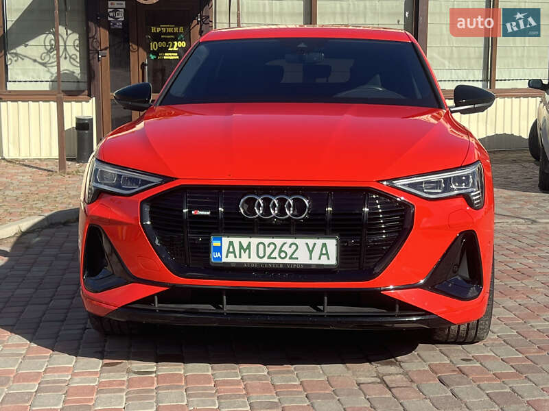 Audi e-tron S Sportback 2022