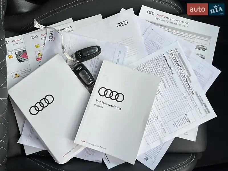 Внедорожник / Кроссовер Audi e-tron S Sportback 2023 в Луцке документ