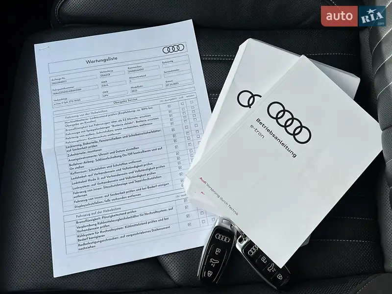 Позашляховик / Кросовер Audi e-tron S Sportback 2022 в Луцьку документ