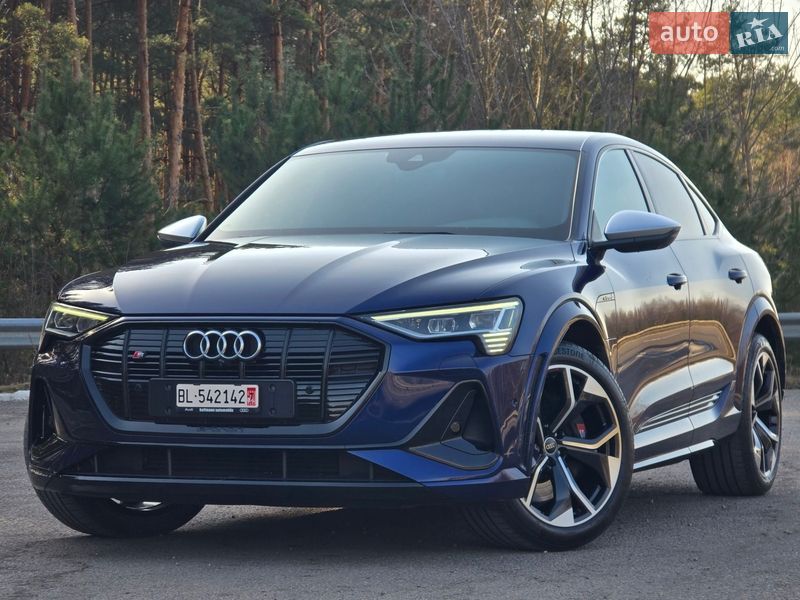 Audi e-tron S Sportback 2020