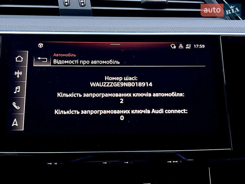 Позашляховик / Кросовер Audi e-tron S 2021 в Києві фото 121 Позашляховик / Кросовер Audi e-tron S 2021 в Києві
