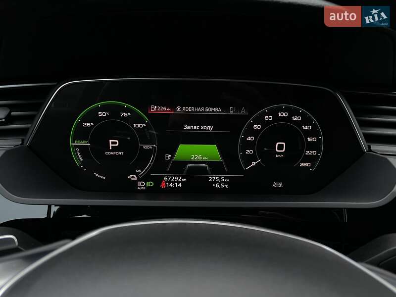 Позашляховик / Кросовер Audi e-tron Sportback 2021 в Києві