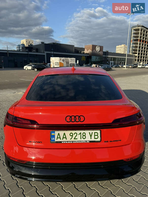 Внедорожник / Кроссовер Audi e-tron Sportback 2020 в Киеве фото 4 Внедорожник / Кроссовер Audi e-tron Sportback 2020 в Киеве