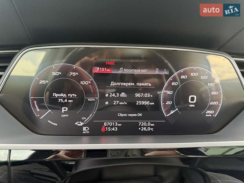 Позашляховик / Кросовер Audi e-tron Sportback 2020 в Дніпрі