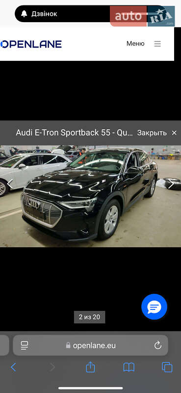Внедорожник / Кроссовер Audi e-tron Sportback 2022 в Ивано-Франковске фото 106 Внедорожник / Кроссовер Audi e-tron Sportback 2022 в Ивано-Франковске