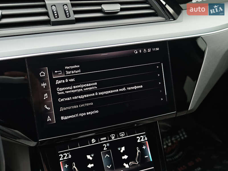 Позашляховик / Кросовер Audi e-tron Sportback 2020 в Луцьку