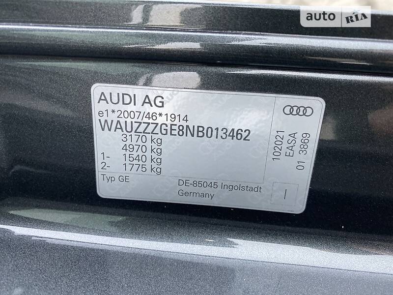 Позашляховик / Кросовер Audi e-tron 2022 в Києві