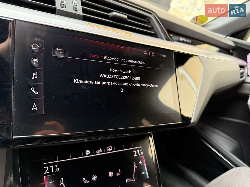 Внедорожник / Кроссовер Audi e-tron 2019 в Тячеве