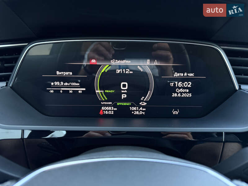 Внедорожник / Кроссовер Audi e-tron 2022 в Мукачево