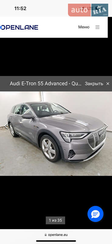 Внедорожник / Кроссовер Audi e-tron 2020 в Ивано-Франковске