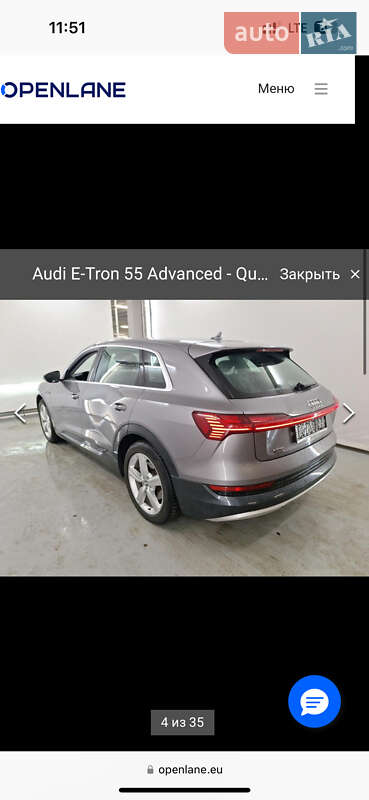 Внедорожник / Кроссовер Audi e-tron 2020 в Ивано-Франковске