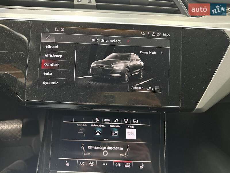 Внедорожник / Кроссовер Audi e-tron 2022 в Киеве фото 16 Внедорожник / Кроссовер Audi e-tron 2022 в Киеве