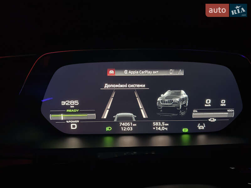 Внедорожник / Кроссовер Audi e-tron 2022 в Киеве