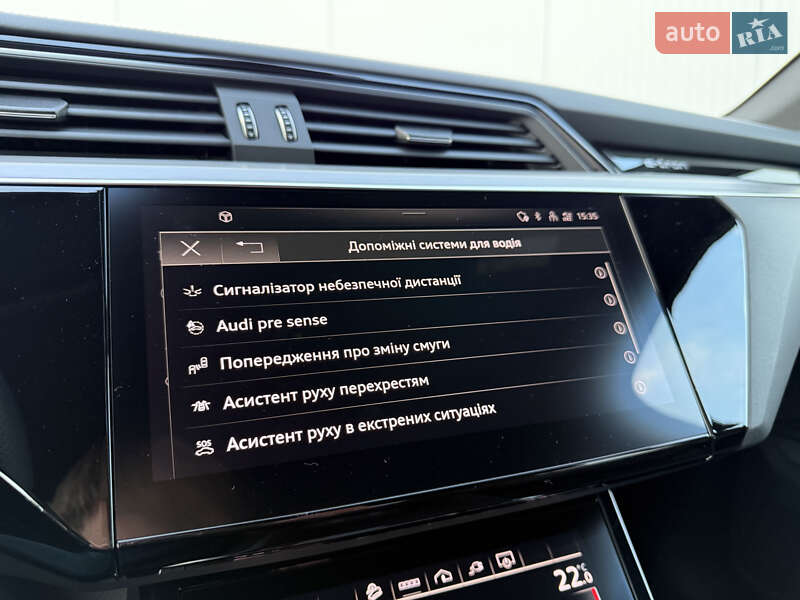 Внедорожник / Кроссовер Audi e-tron 2022 в Мукачево фото 15 Внедорожник / Кроссовер Audi e-tron 2022 в Мукачево