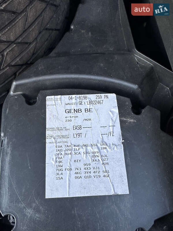 Позашляховик / Кросовер Audi e-tron 2020 в Ужгороді