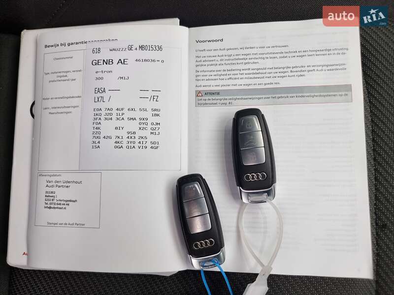 Позашляховик / Кросовер Audi e-tron 2020 в Радивиліві