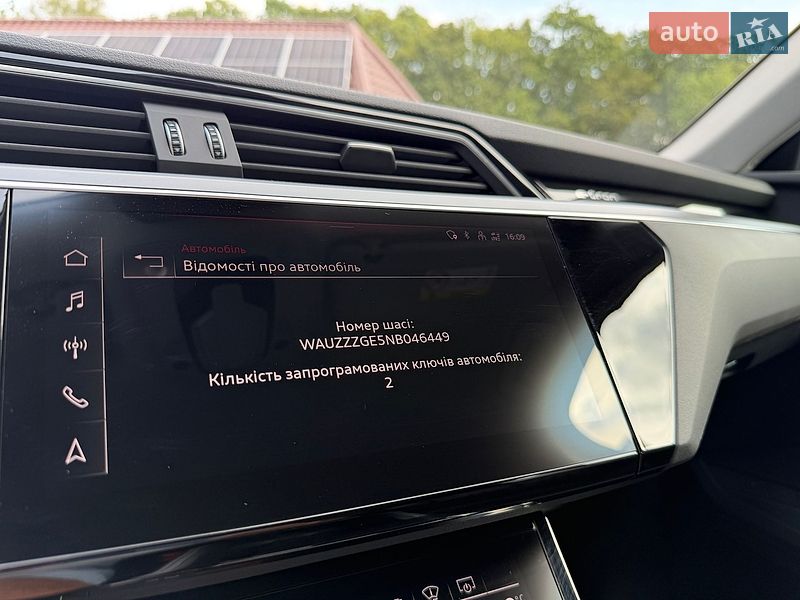 Внедорожник / Кроссовер Audi e-tron 2022 в Луцке фото 51 Внедорожник / Кроссовер Audi e-tron 2022 в Луцке