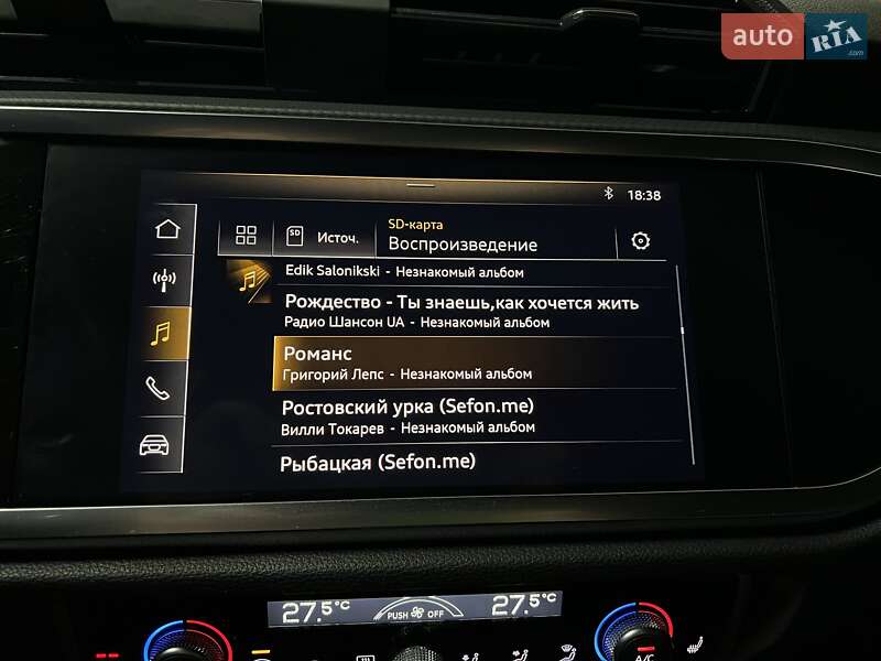 Внедорожник / Кроссовер Audi Q3 2019 в Киеве