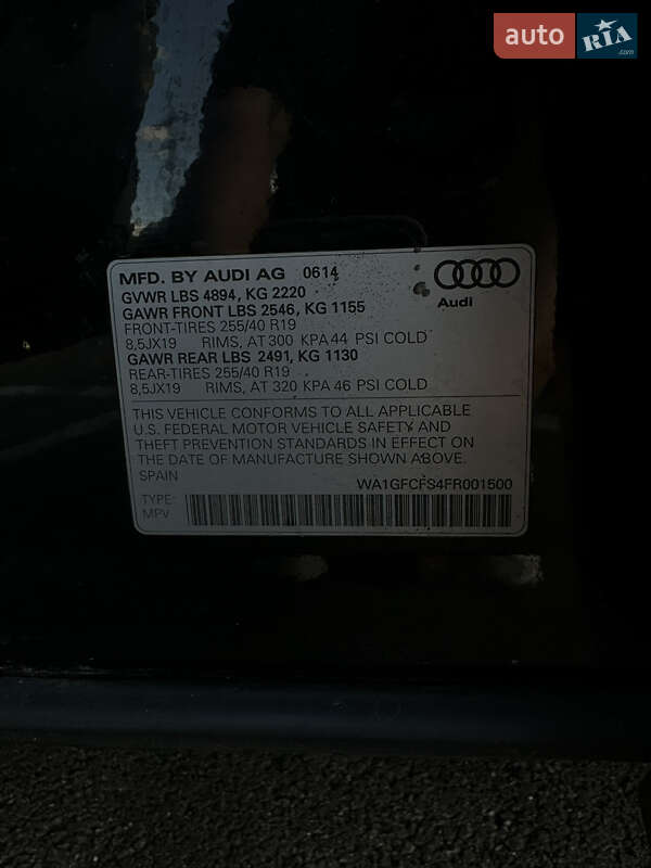 Позашляховик / Кросовер Audi Q3 2014 в Рівному