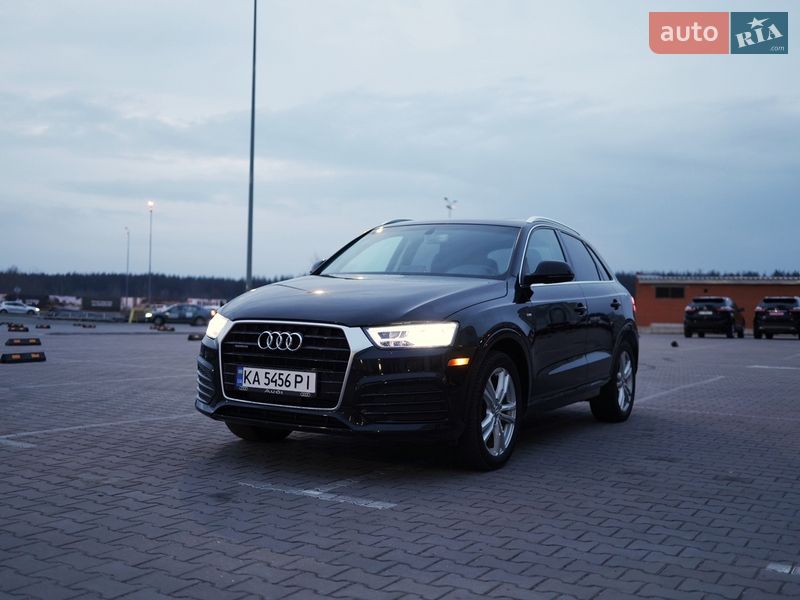 2015 Audi Q3, VIN WA1GFCFS1GR004937:plate — фото 1 (autoria)