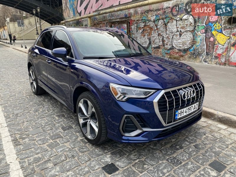 2020 Audi Q3, VIN WA1EECF3XM1032006:plate — фото 1 (autoria)
