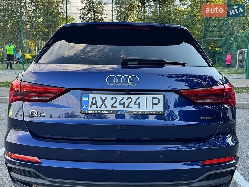 2022 Audi Q3, VIN WA1EECF36P1021976:plate — фото 1 (autoria)