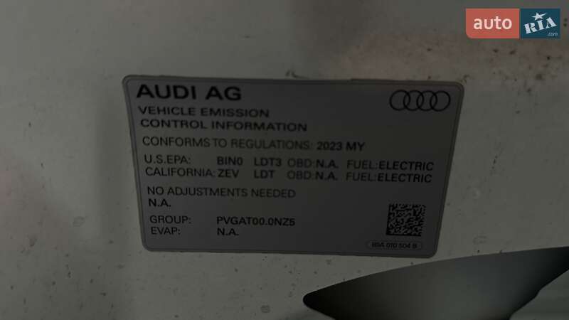 Позашляховик / Кросовер Audi Q4 e-tron 2023 в Харкові фото 61 Позашляховик / Кросовер Audi Q4 e-tron 2023 в Харкові