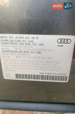 Внедорожник / Кроссовер Audi Q5 2015 в 