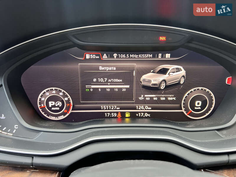 Внедорожник / Кроссовер Audi Q5 2017 в Киеве