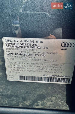 Внедорожник / Кроссовер Audi Q5 2016 в 
