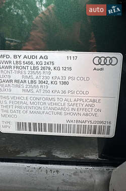 Внедорожник / Кроссовер Audi Q5 2017 в 