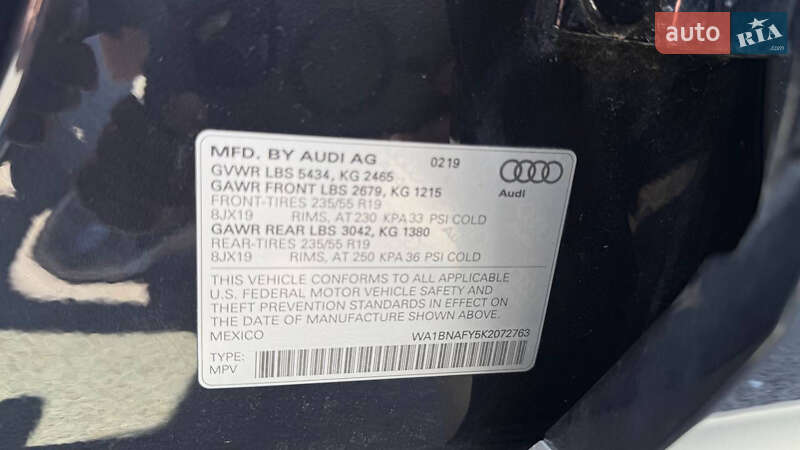 Внедорожник / Кроссовер Audi Q5 2019 в Львове фото 44 Внедорожник / Кроссовер Audi Q5 2019 в Львове
