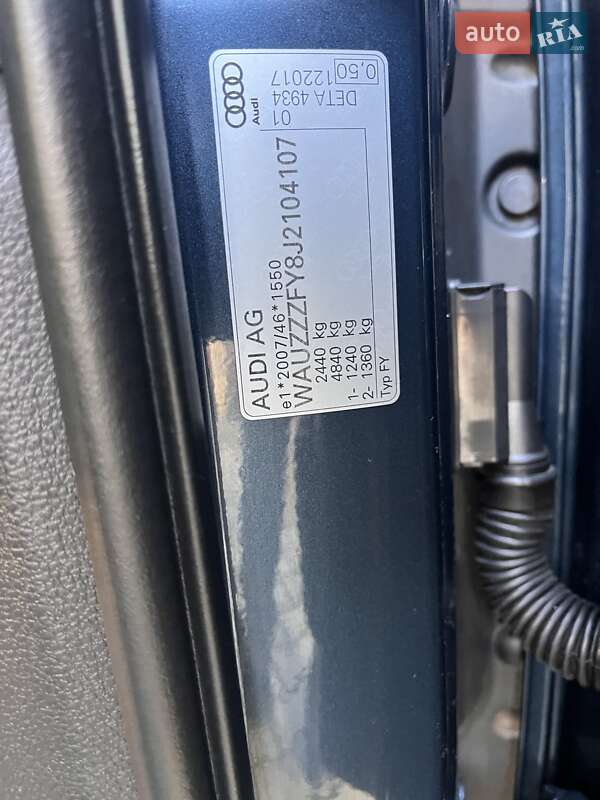 Позашляховик / Кросовер Audi Q5 2018 в Луцьку