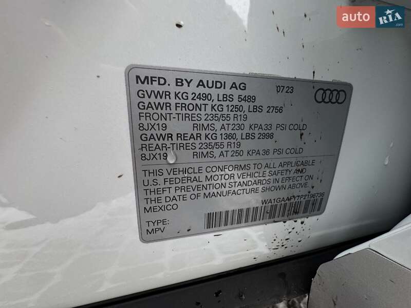 Позашляховик / Кросовер Audi Q5 2023 в Вінниці фото 47 Позашляховик / Кросовер Audi Q5 2023 в Вінниці
