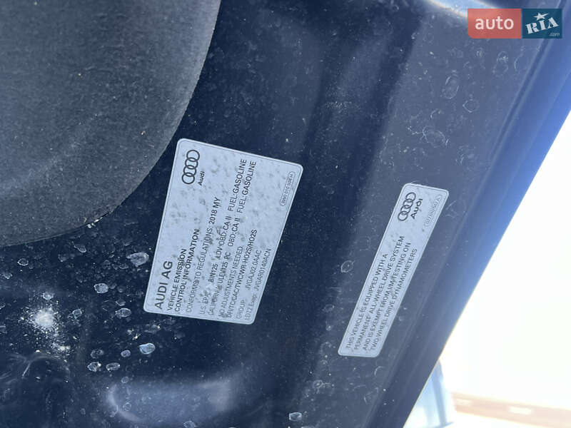 Внедорожник / Кроссовер Audi Q5 2017 в Луцке