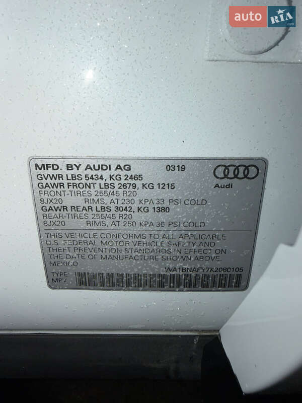 Позашляховик / Кросовер Audi Q5 2019 в Рівному фото 22 Позашляховик / Кросовер Audi Q5 2019 в Рівному